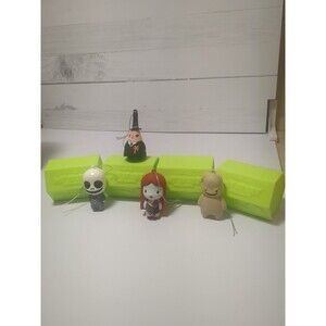Lot Of 4 Hallmark Mystery Ornaments Nightmare Before Christmas Jack Sally Mayor!